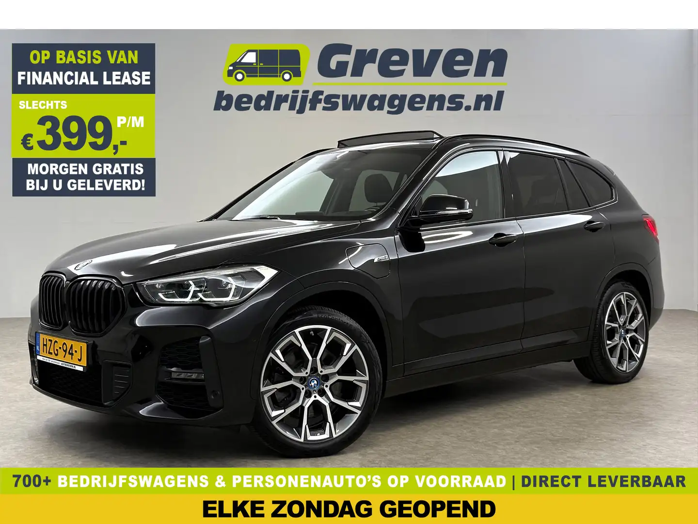 BMW X1 xDrive25e M-Sport l Pano | Lazer | HUD | Sfeerver. Noir - 1