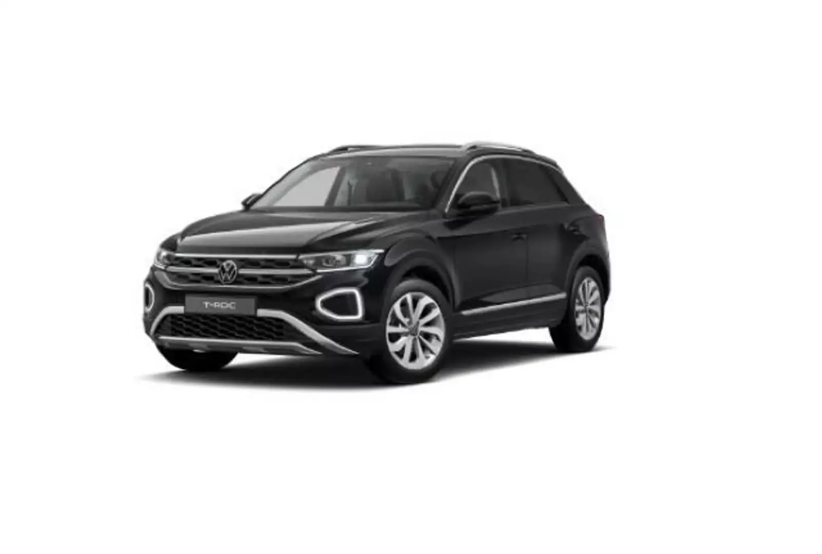 Volkswagen T-Roc T-ROC 1.5 TSI DSG STYLE*LED*AHK*PDC*SHZ*NAVI*KLI Schwarz - 2