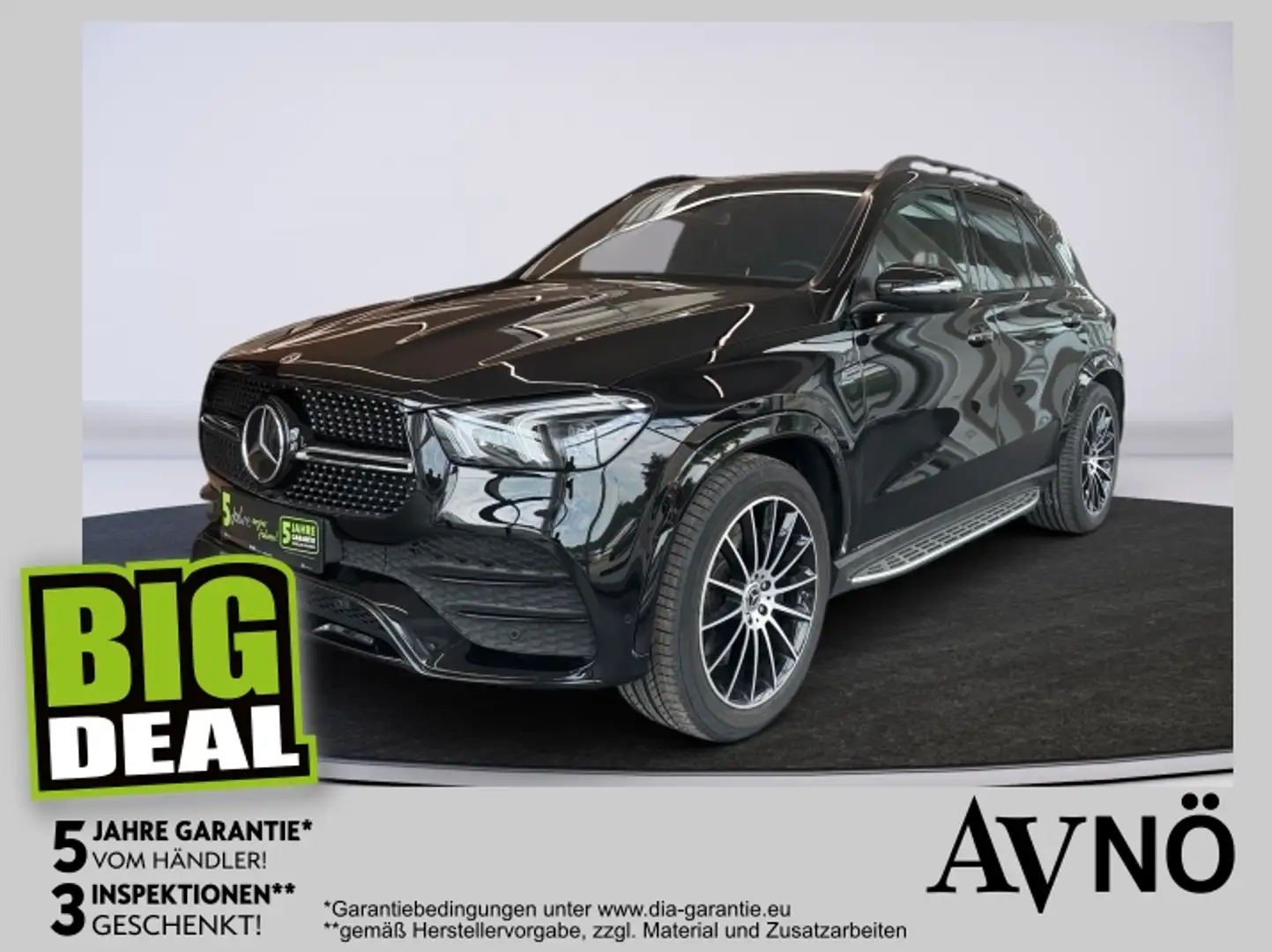 Mercedes-Benz GLE 350 de 4MATIC HUD Multibeam Pano el. Sitze Schwarz - 1