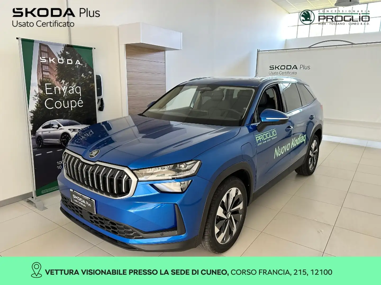 Skoda Kodiaq Style 1,5 TSI PHEV 150 kW (204 CV) 6 marce - DSG Blu/Azzurro - 1