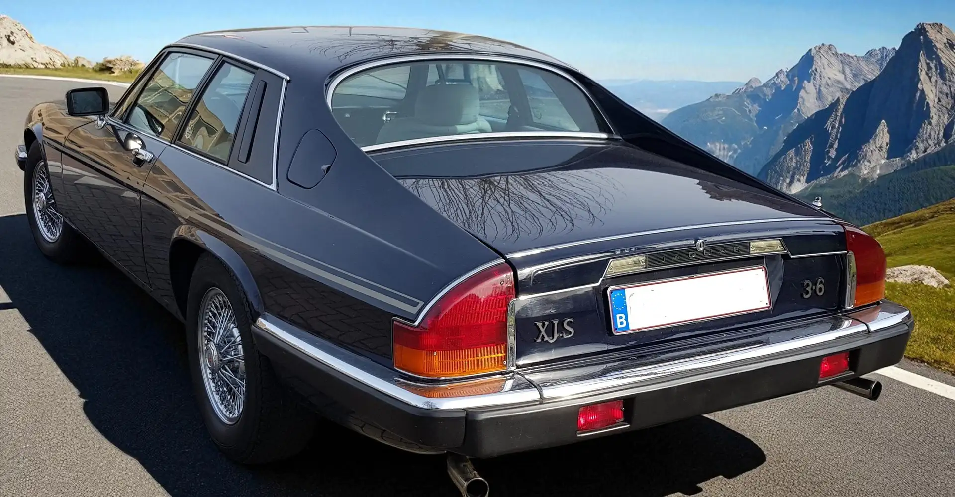 Jaguar XJS Type JNAEC 6 cylindres Bleu - 2