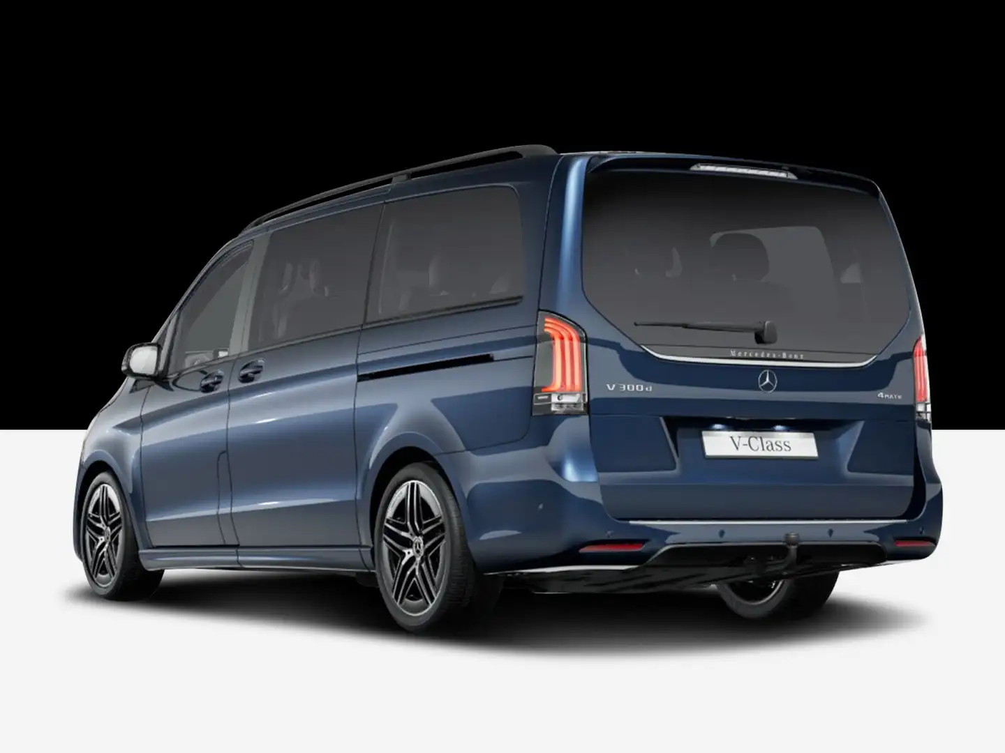 Mercedes-Benz V 300 V 300 d 4MATIC AVANTGARDE Lang  AMG Line/Basic/LED Bleu - 2