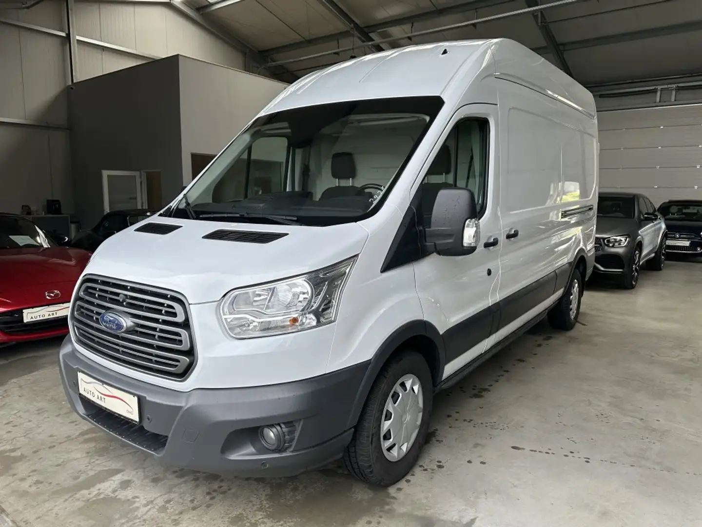 Ford Transit 350 L3 H3 Navi Klima SHZ DAB Bianco - 2
