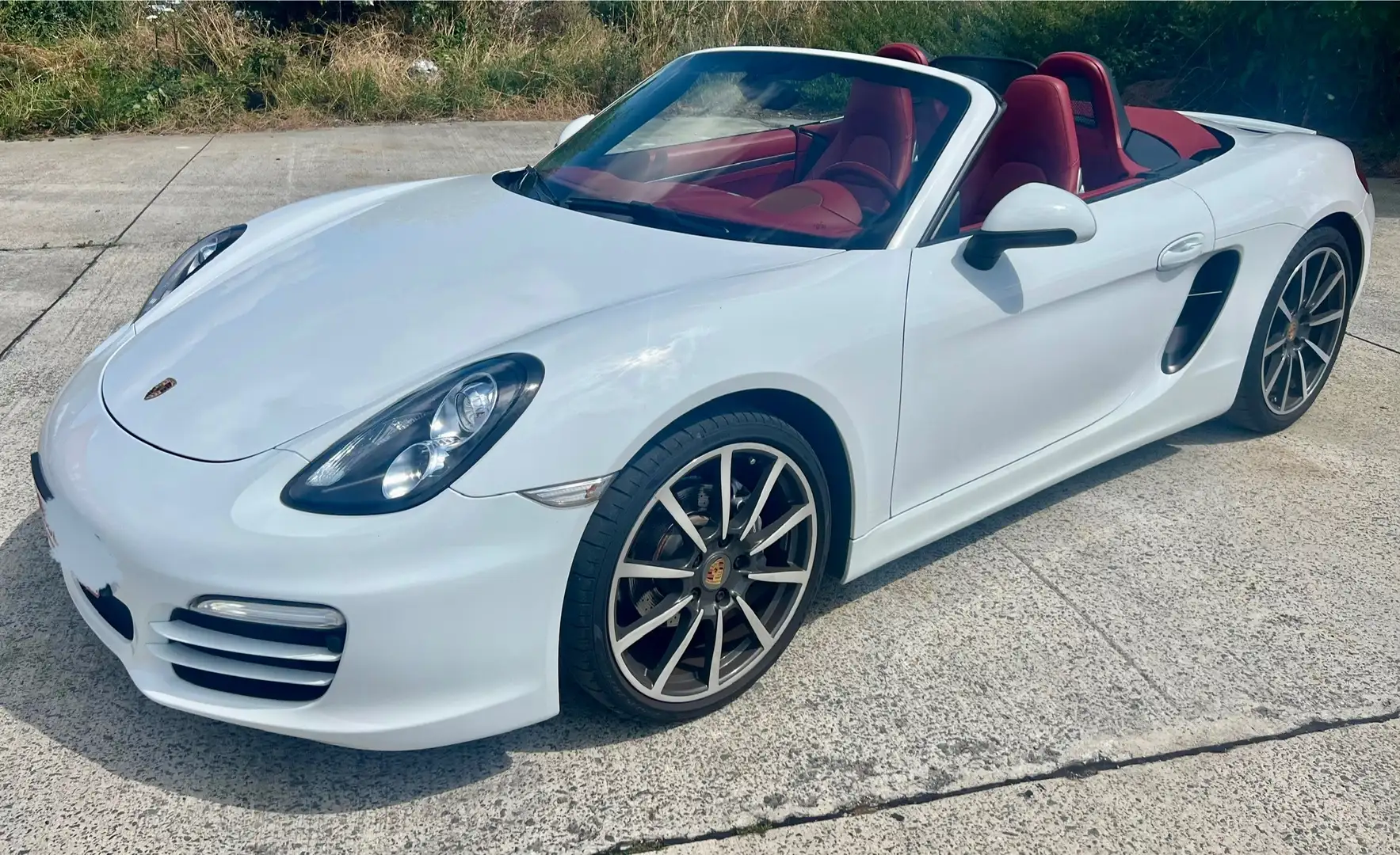 Porsche Boxster 981 Boxster 2.7i PDK Wit - 1