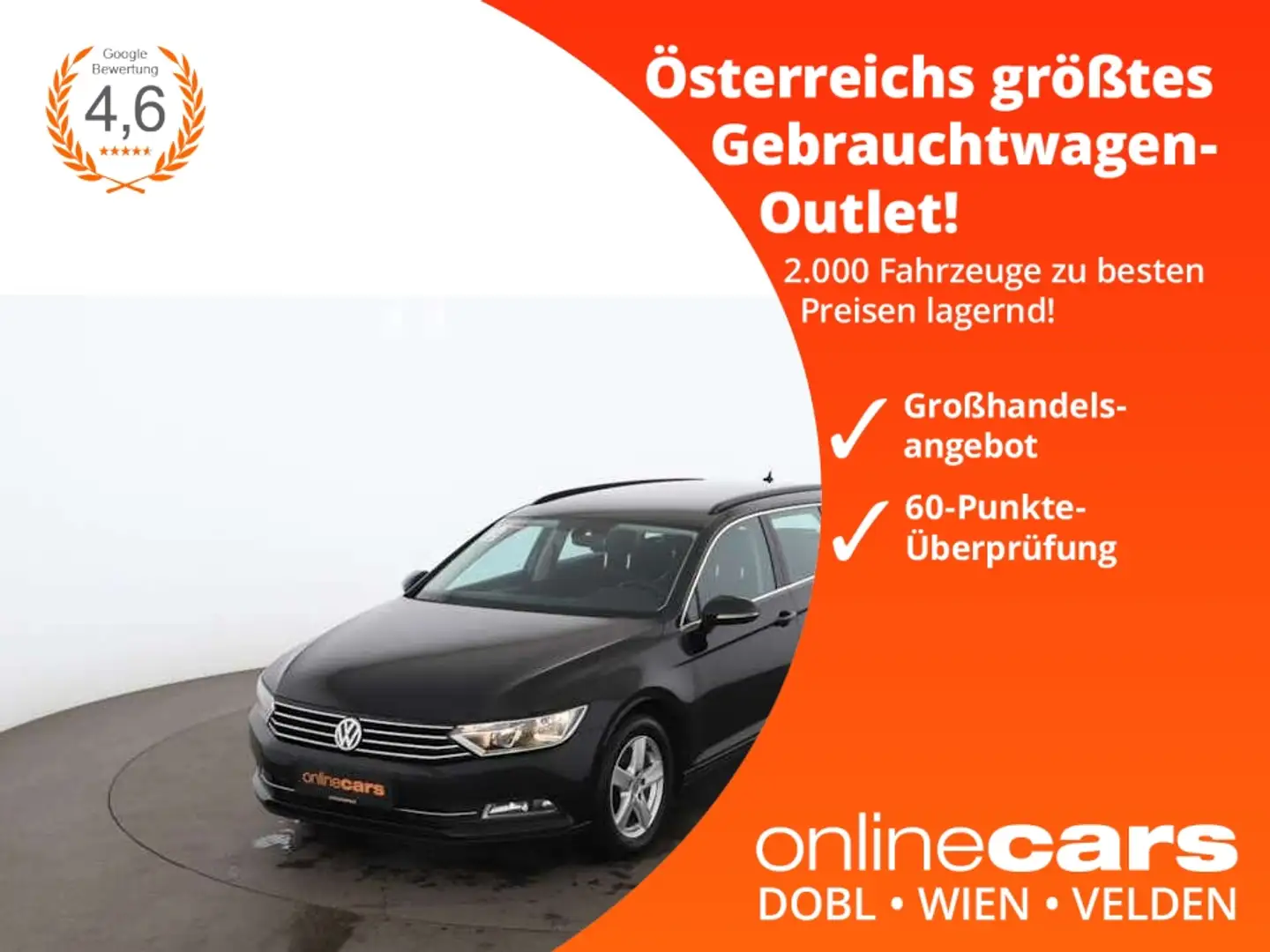 Volkswagen Passat Variant 1.6 TDI Comfort Aut RADAR NAVI PDC Černá - 1