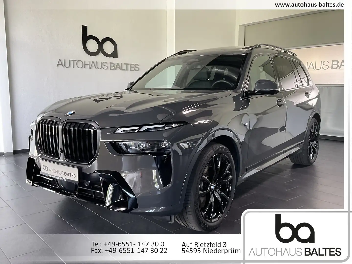 BMW X7 X7 xDrive 40d M Sport Pro 22"/Pano/HK/Soft/Ico/AHK Grau - 1