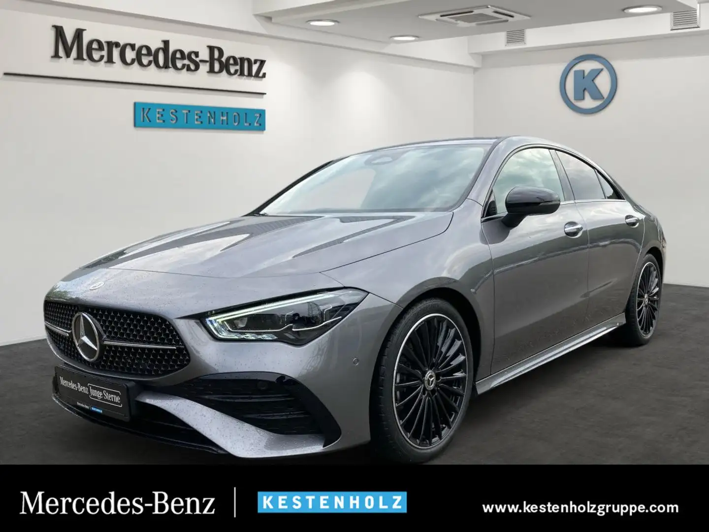 Mercedes-Benz CLA 220 4Matic AMG+NIGHT+KEYGO+KAMERA+MULTIBEAM Grau - 1