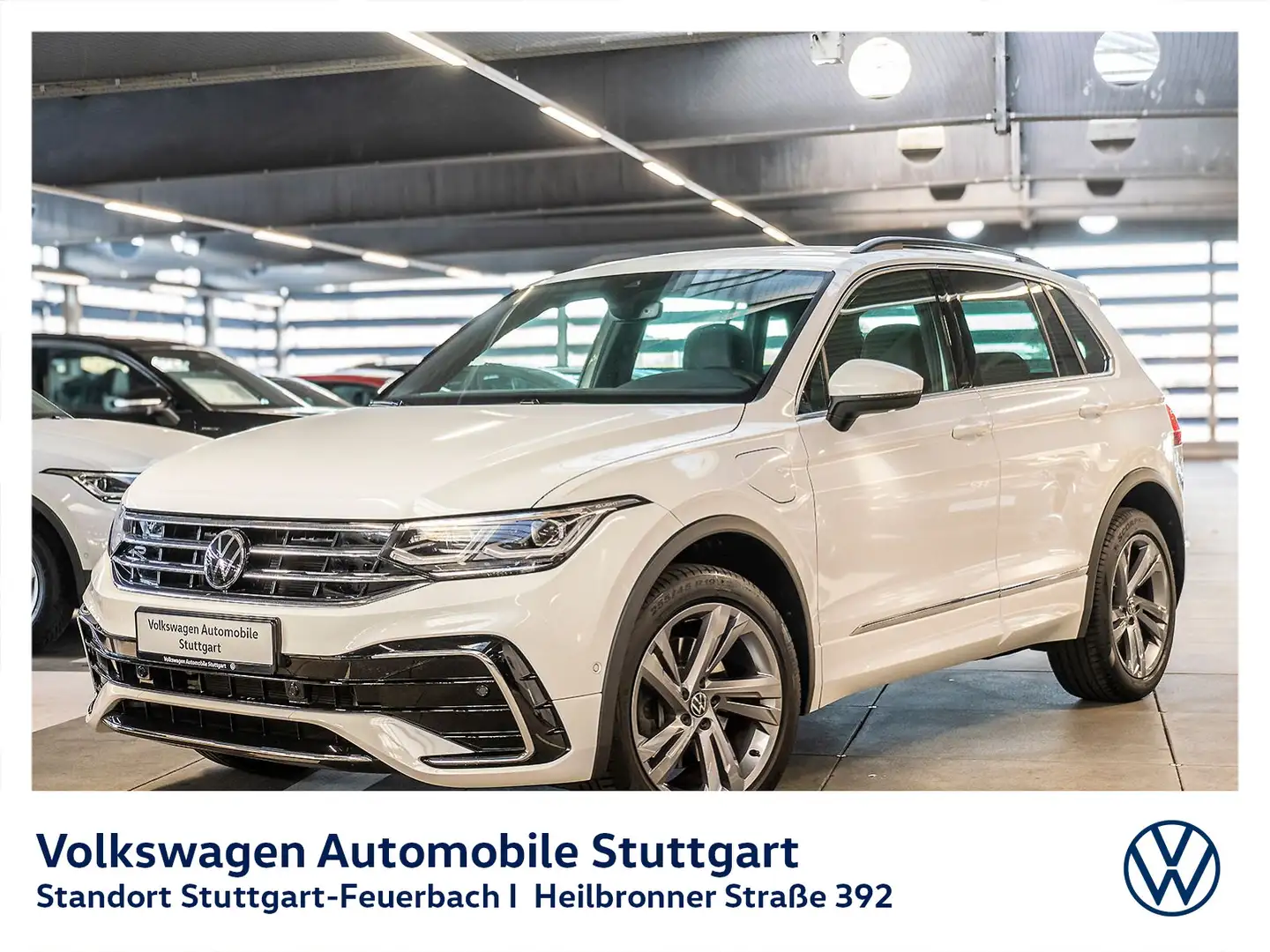 Volkswagen Tiguan 1.4 TSI Hybrid R-Line DSG Navi Kamera Weiß - 2