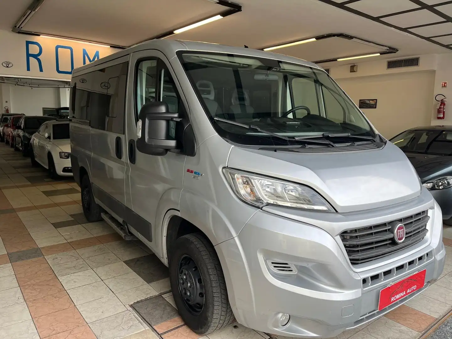 Fiat Ducato 2.3 MJT 150CV  PANORAMA 9 POSTI Grigio - 1