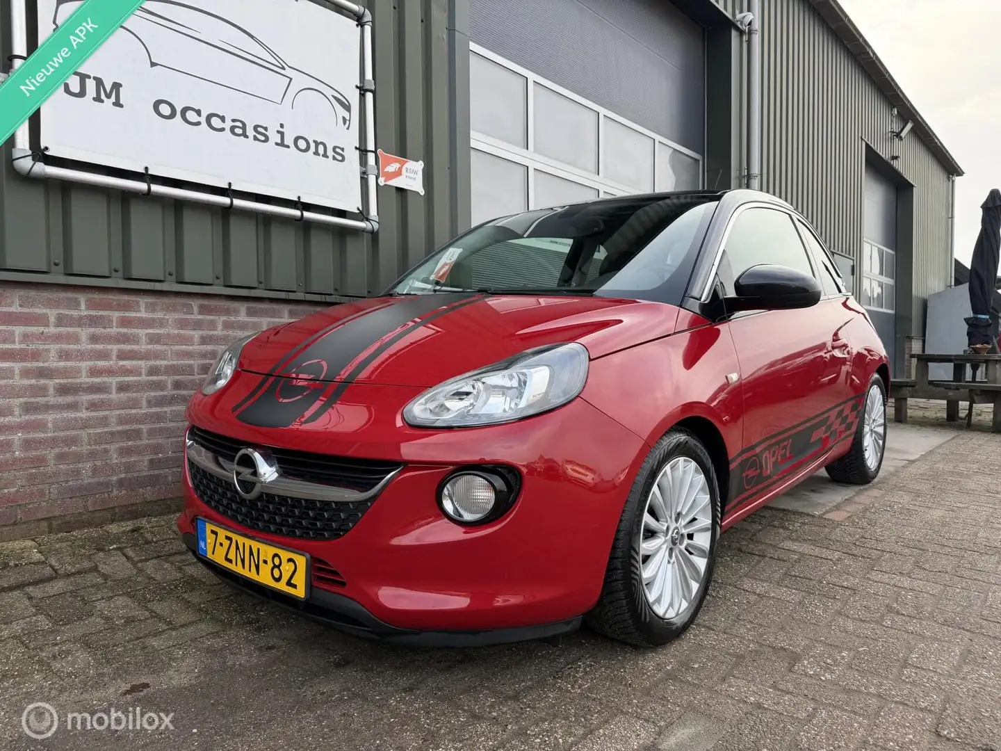 Opel Adam 1.0 Turbo Slam|Pano|Leder|Clima|Cruise|Navi|CarPla Rouge - 2