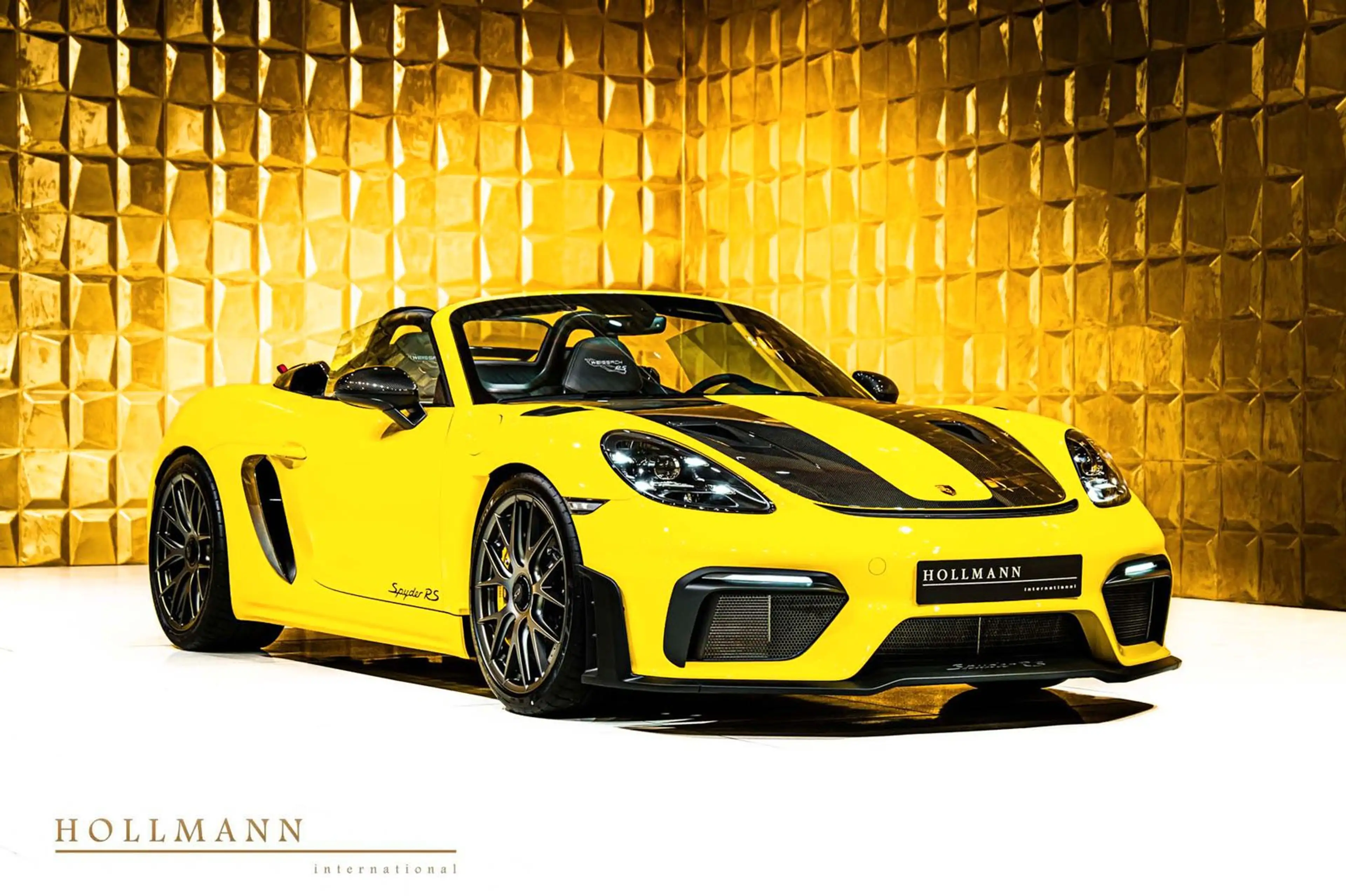 Porsche Boxster 718 SPYDER RS+WEISSACH PACK+BOSE+LIFT+STOCK+