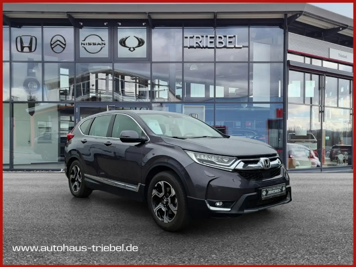 Honda CR-V Elegance 1.5 Turbo °LED°Navi°SHZ°ACC°RFK° Grau - 1