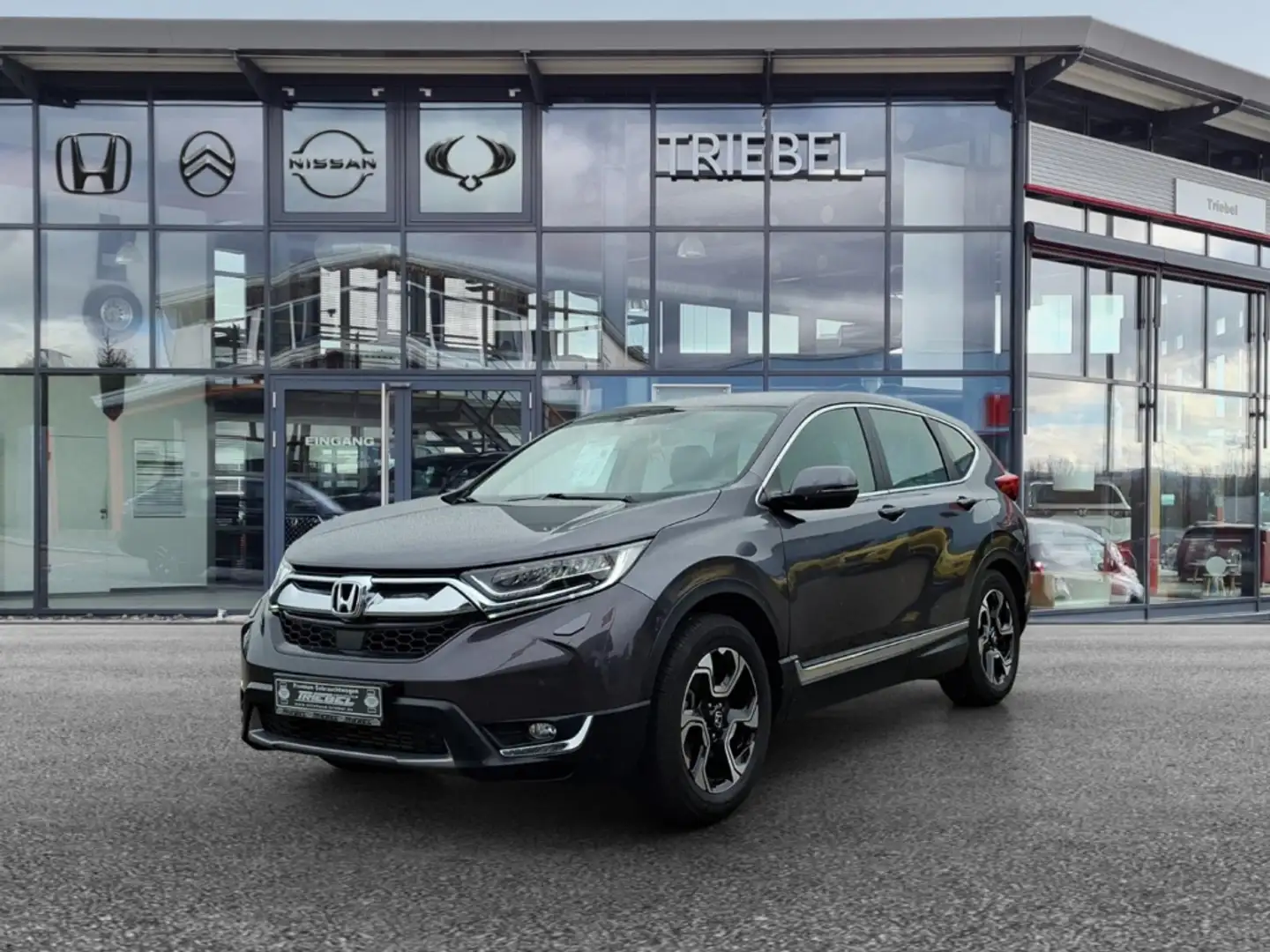 Honda CR-V Elegance 1.5 Turbo °LED°Navi°SHZ°ACC°RFK° Grau - 2