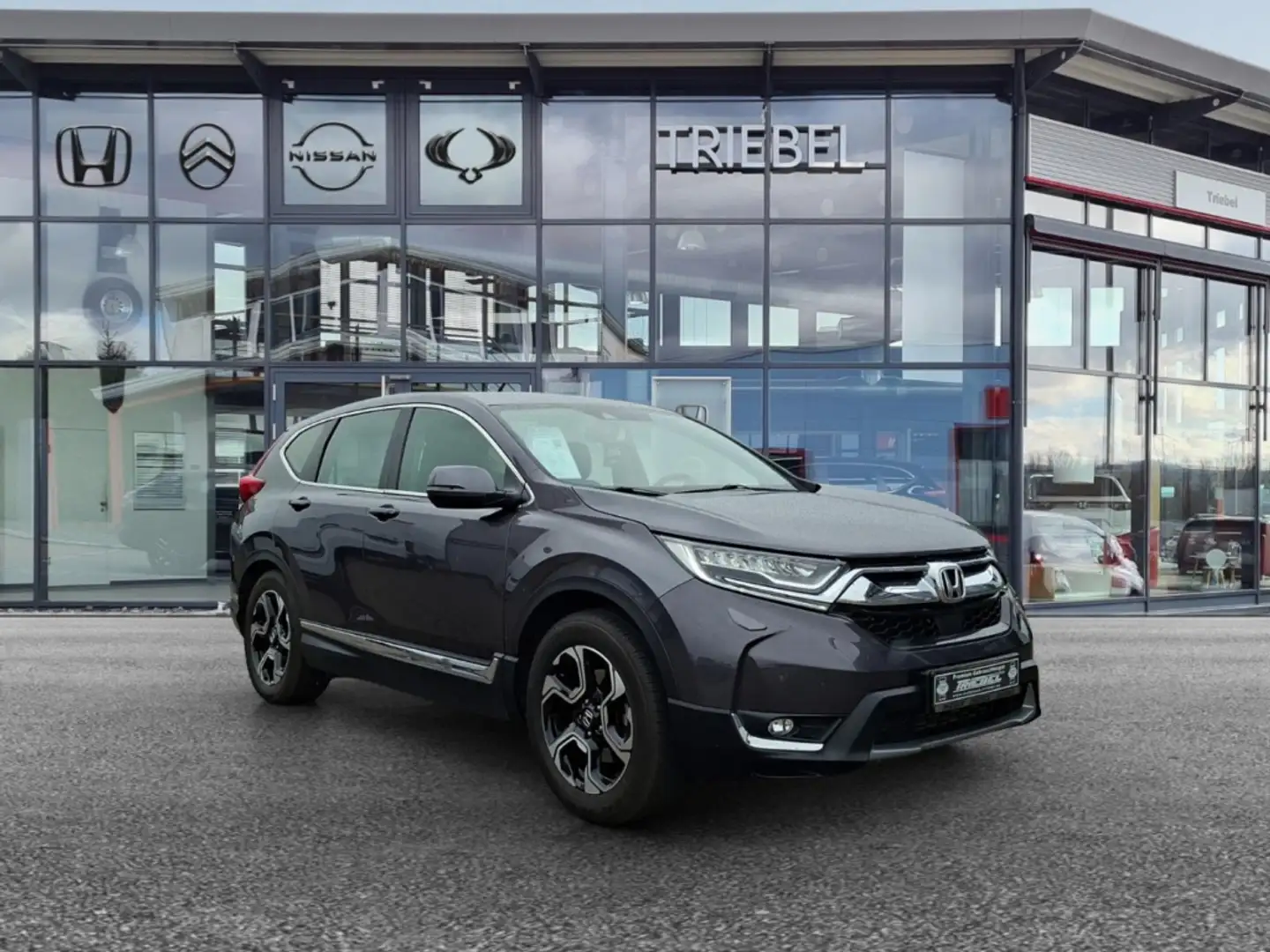 Honda CR-V Elegance 1.5 Turbo °LED°Navi°SHZ°ACC°RFK° Gris - 2
