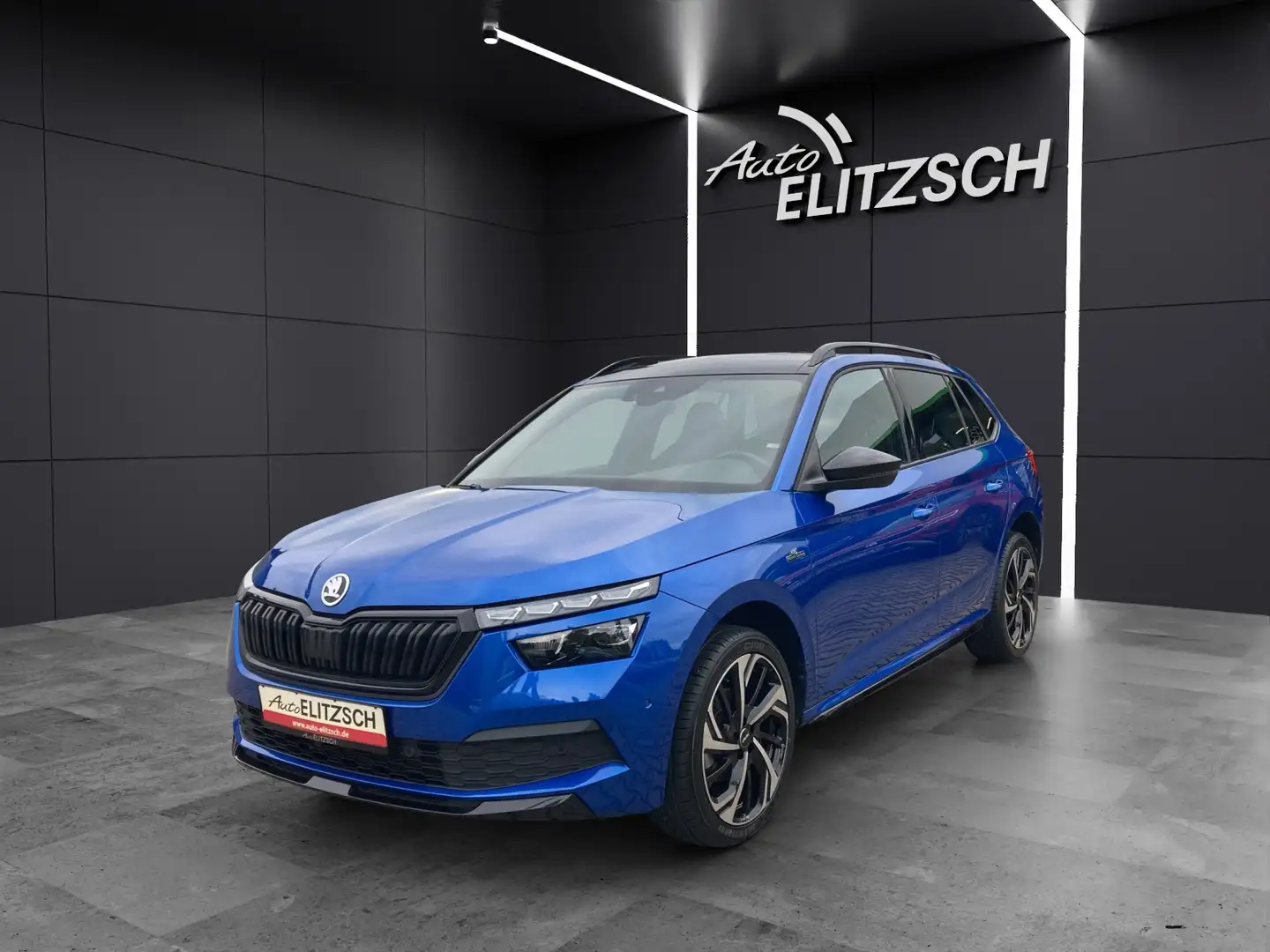 Skoda Kamiq TSI Monte Carlo DSG Navi AID ACC RFK Pano SH 18" Blau - 2