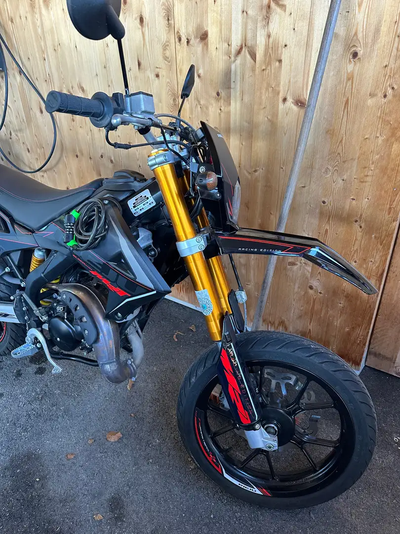 Rieju MRT 50 All black SM 50 Supermoto Negru - 1