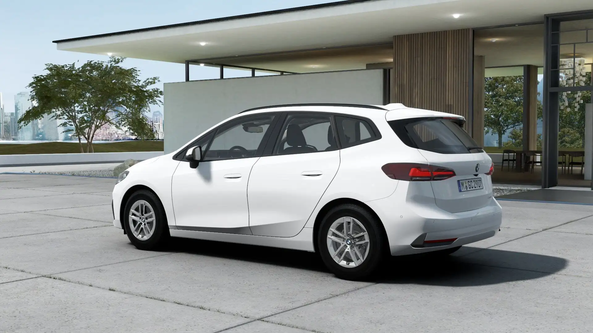 BMW 216 i PA RFK LED NAVI KLIMA Wit - 2
