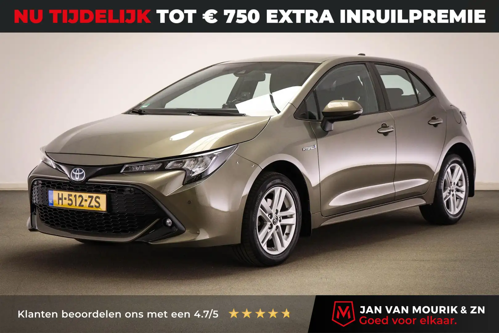 Toyota Corolla 1.8 Hybrid Active | STUUR VERWARMING | LED | CAMER Grijs - 1