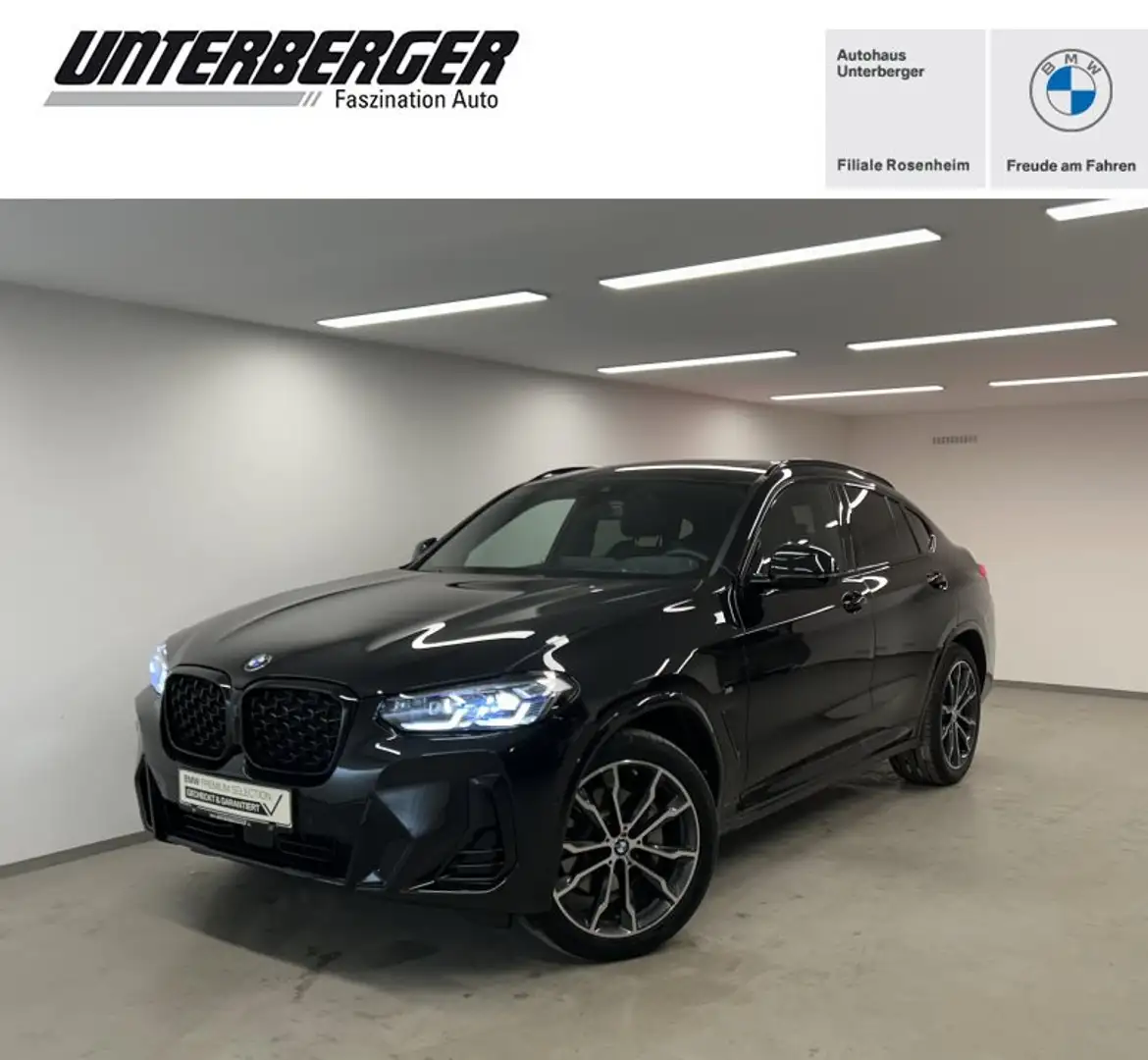 BMW X4 xDrive30d M Sportpaket AHK PANO Harman/Kardon HiFi Schwarz - 1