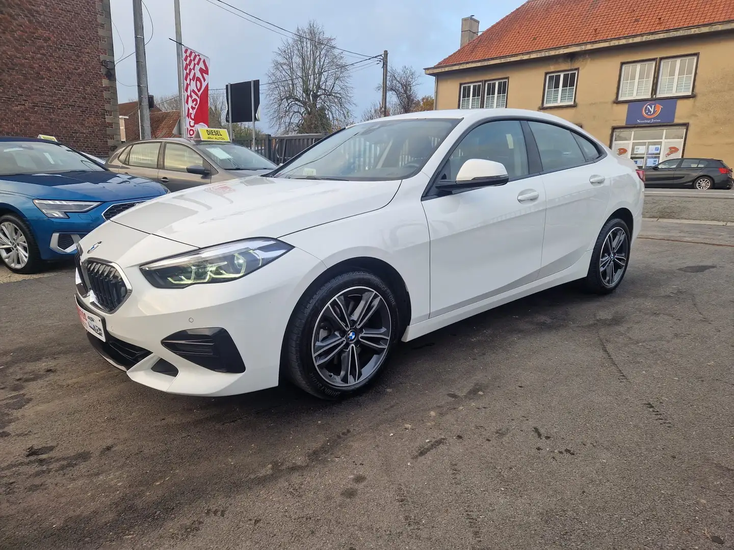 BMW 218 i Gran Coupé Automatique ** CAMERA/GPS ** Blanc - 1