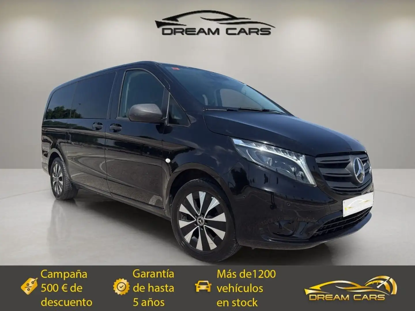 Mercedes-Benz Vito Tourer 114 CDI Select Larga 9G-Tronic Negro - 1