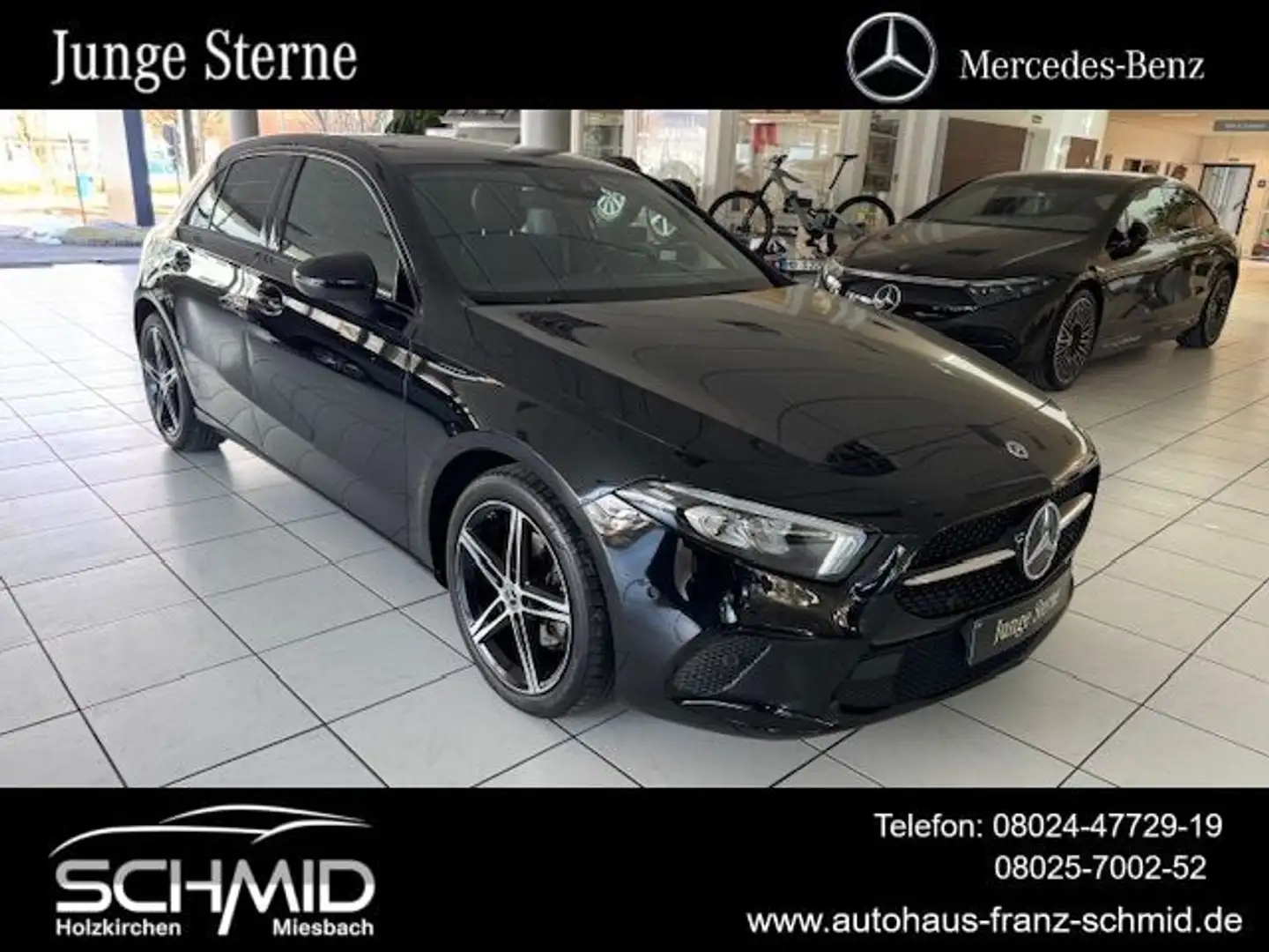 Mercedes-Benz A 200 7G MBUX High Progressive Night LED 18 Zoll Zwart - 1