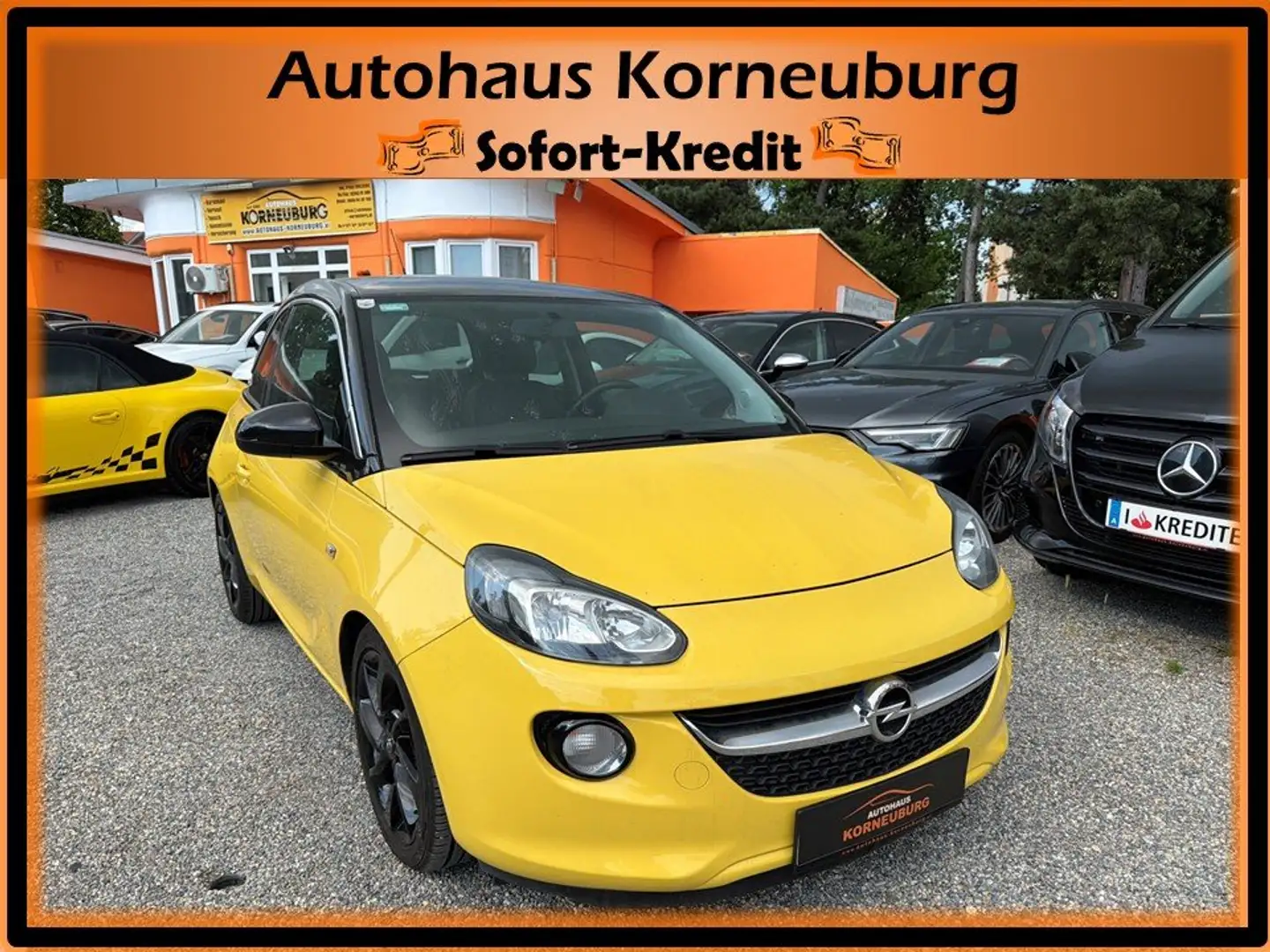 Opel Adam 1,2 Slam *1.Besitz*Klima*Tempomat* Gelb - 1