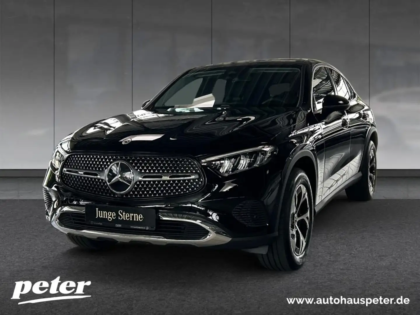 Mercedes-Benz GLC 300 de 4M Coupé Avantgarde/9G/LED/Panorama-D Zwart - 1