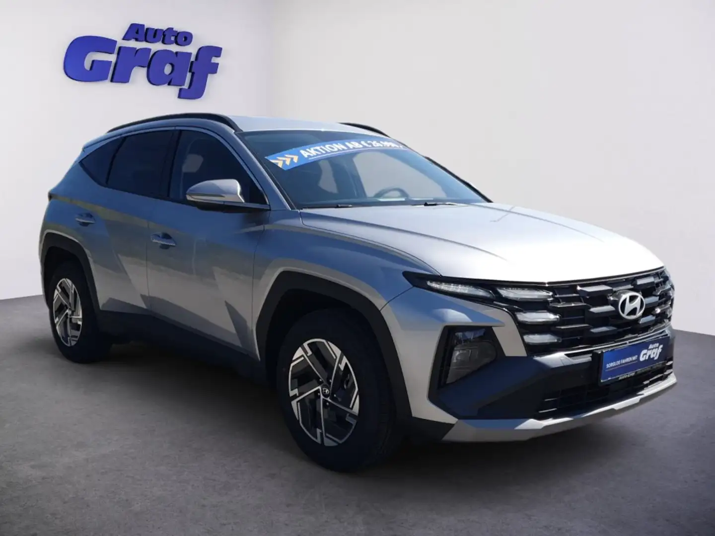 Hyundai TUCSON NX4 Jubile 1,6 T-GDi 2WD 48V t5bj1 Silber - 2