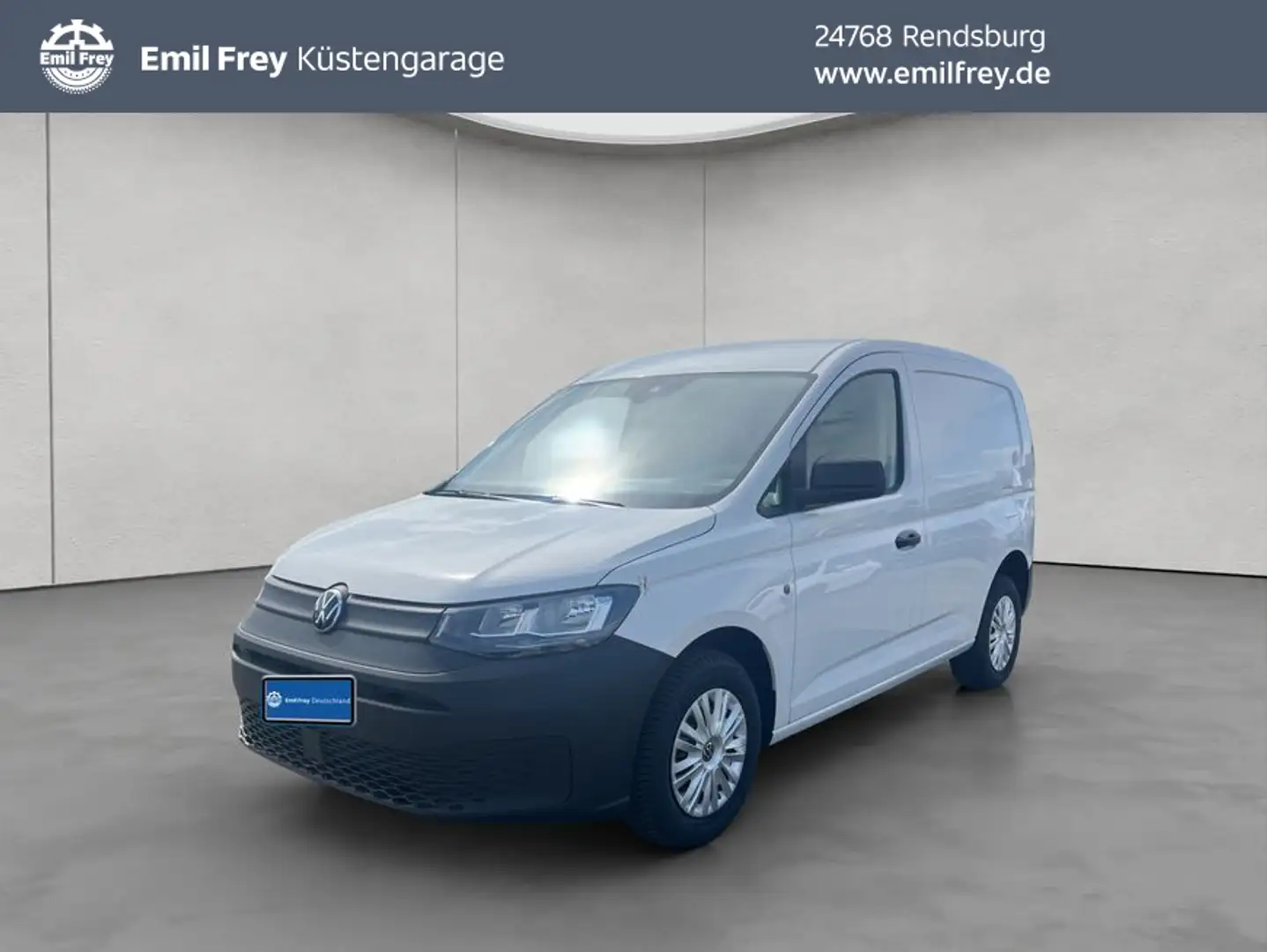 Volkswagen Caddy Cargo 2.0 TDI AHK SHZ Klima Weiß - 1