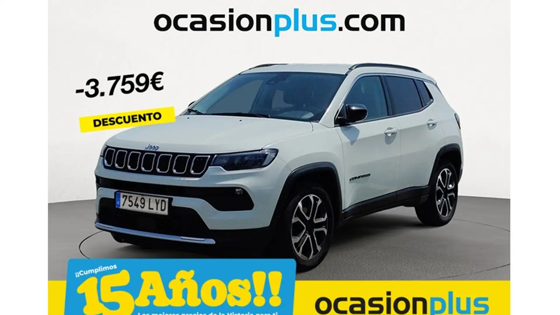 Jeep Compass 1.3 Gse T4 Night Eagle 4x2 130 Blanco - 1
