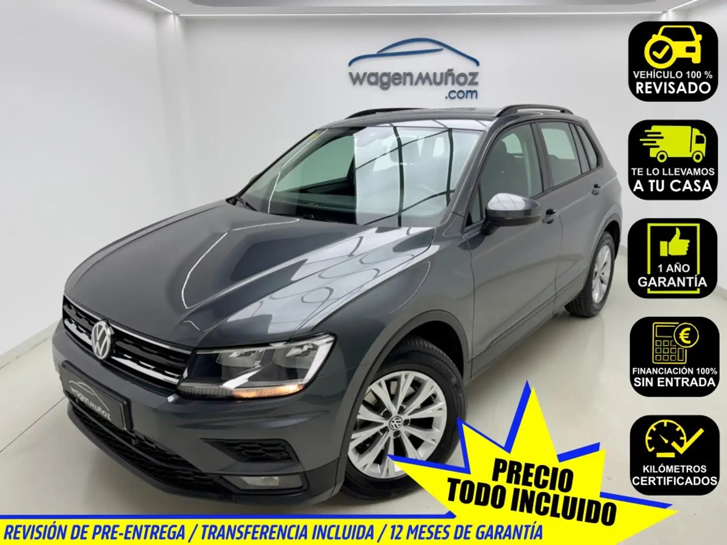 Volkswagen Tiguan 2.0TDI Advance 85kW Gris - 1