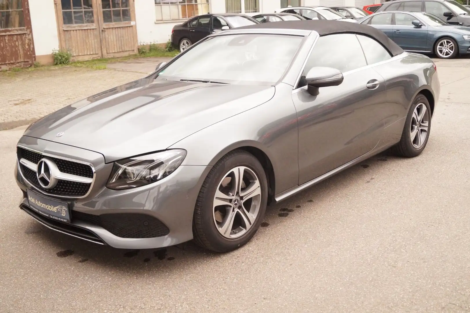 Mercedes-Benz E 220 E -Klasse Cabrio E 220 d LED Burmester Grau - 1