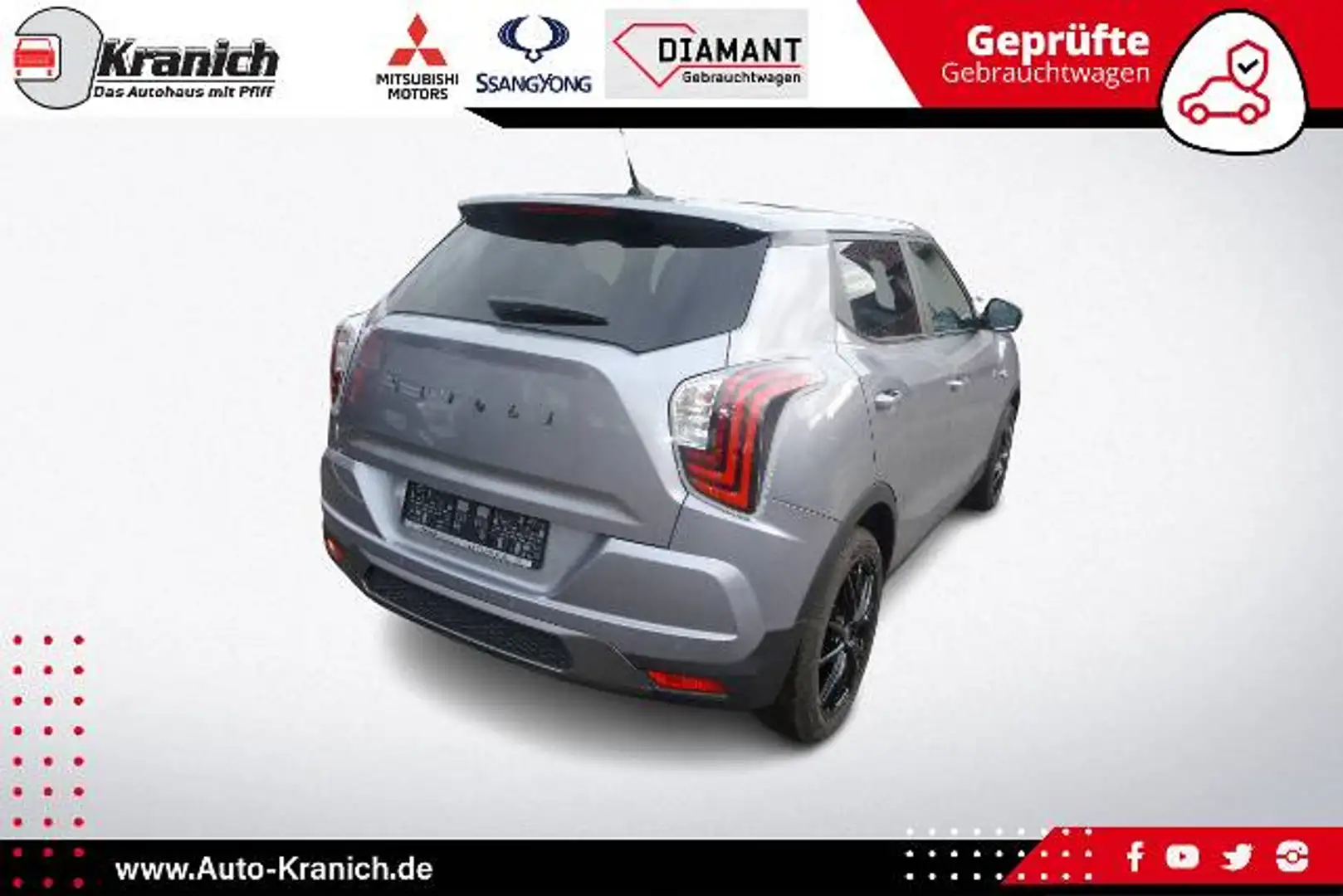 SsangYong Sonstige KGM Tivoli 1,5 T-Gdi Edition Silber - 2