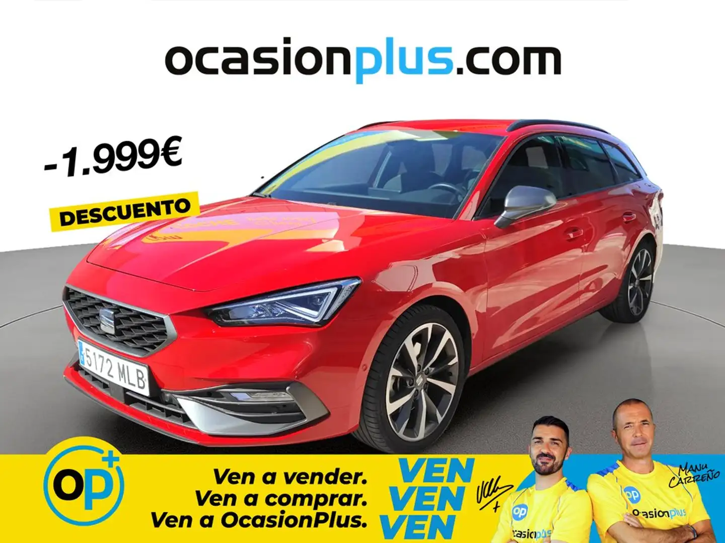 SEAT Leon ST 1.5 TSI S&S FR XS 130 Rojo - 1