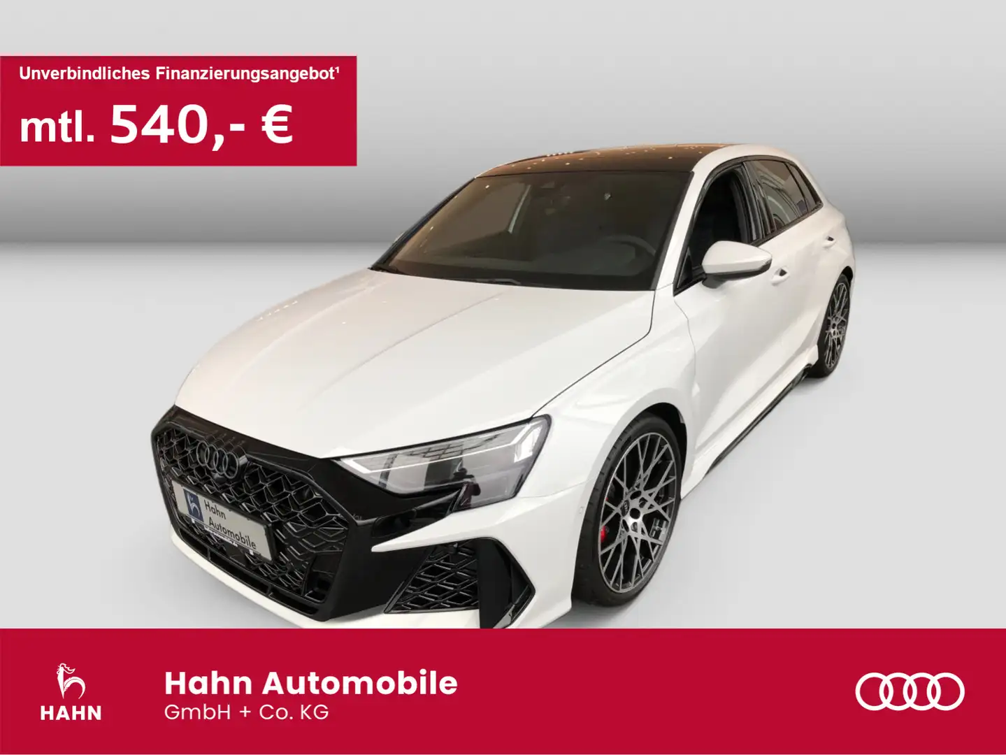 Audi RS3 Sportback 400 PS Panoramadach Massagesitze Weiß - 1