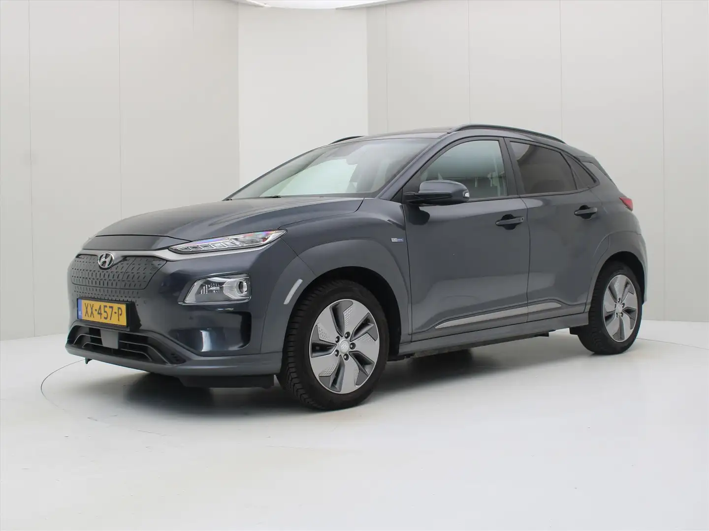 Hyundai KONA Hyundai Kona Premium 64kWh 204pk 482km WLTP [ SCHU Gris - 1