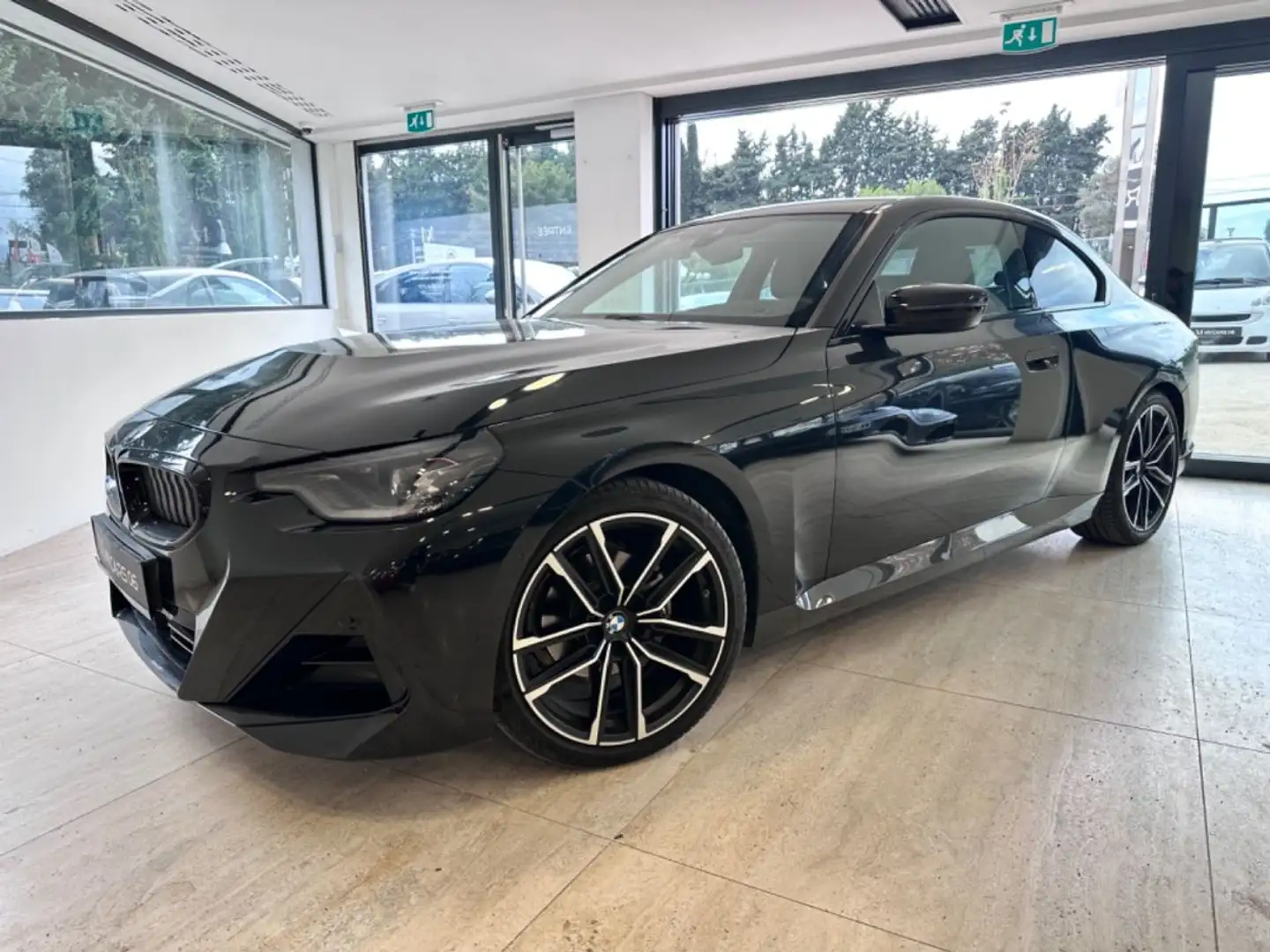 BMW 220 220iA 184ch M Sport Zwart - 1