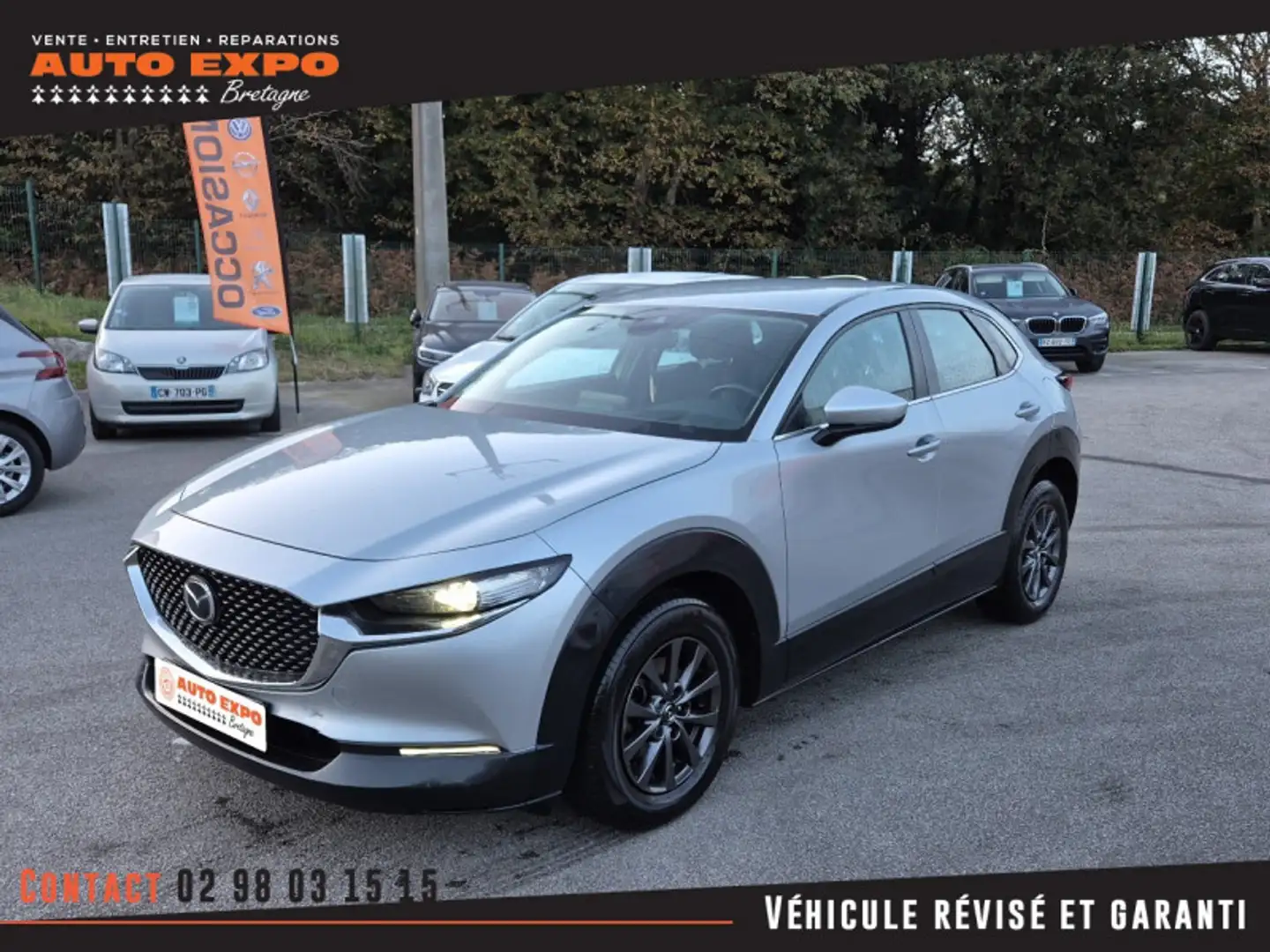 Mazda CX-30 2.0 E-SKYACTIV-G M-HYBRID 122CH 2022 Gris - 1