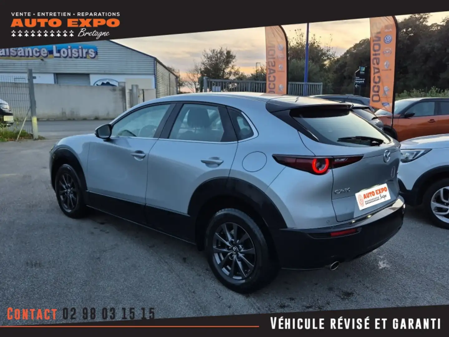 Mazda CX-30 2.0 E-SKYACTIV-G M-HYBRID 122CH 2022 Gris - 2