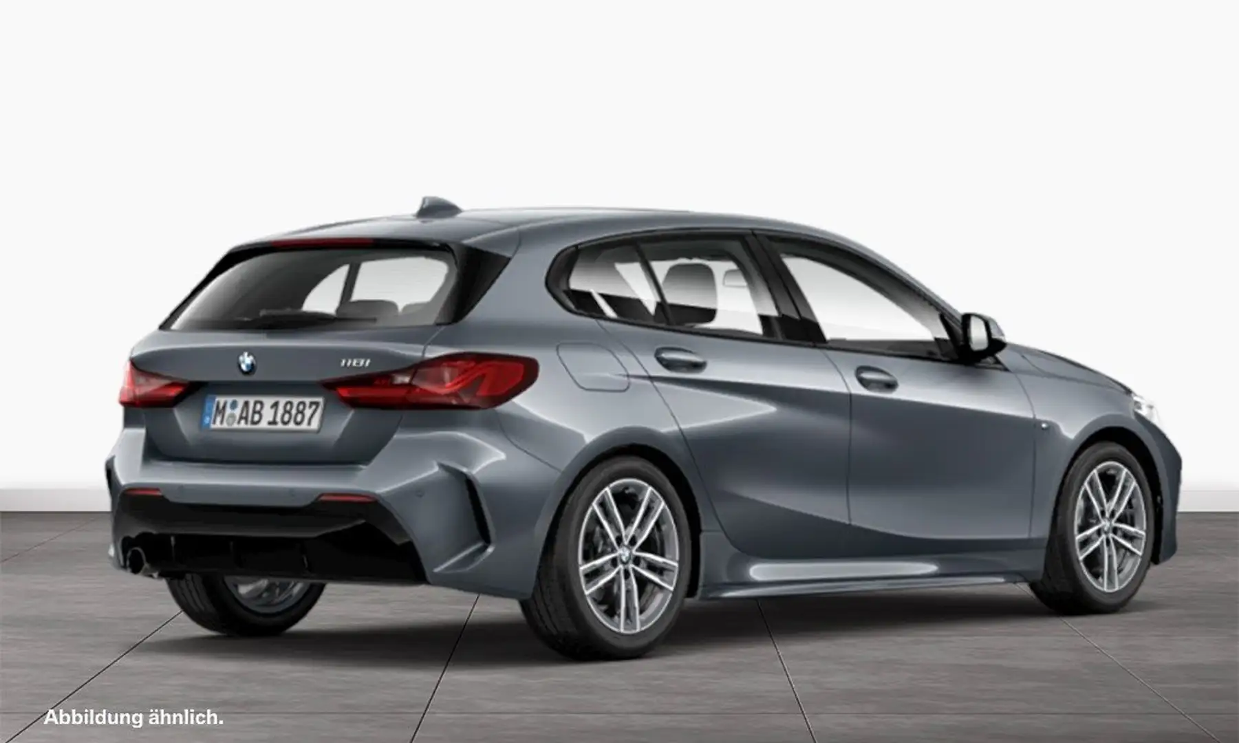 BMW 118 i Hatch M Sport DAB LED Tempomat Shz PDC Gris - 2