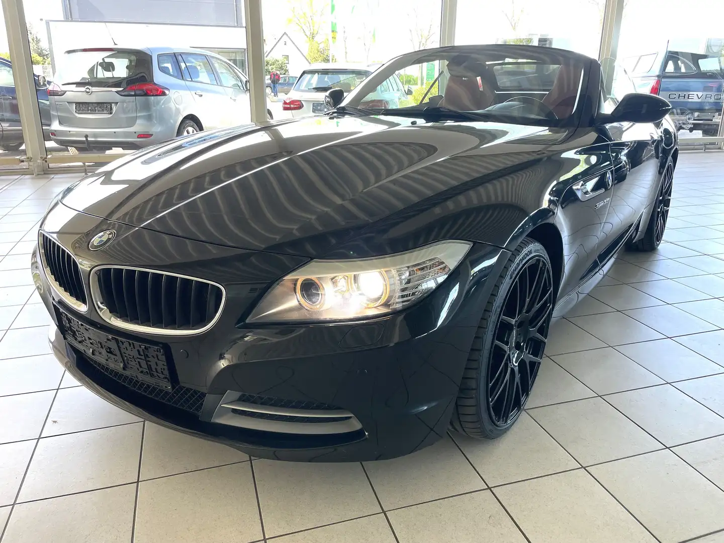 BMW Z4 sDrive 35i-Leder rot-TÜV NEU-Alu 19Zoll-Xenon- Negro - 1