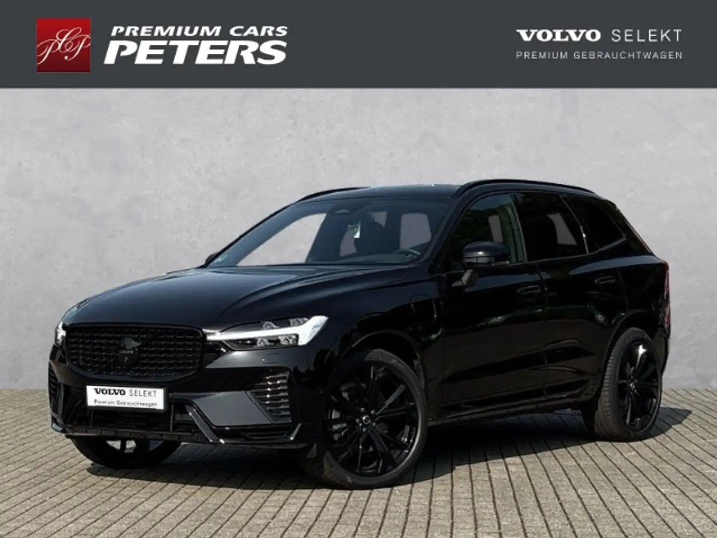 Volvo XC60 Plus Black Edition T8 21''LM Pano B&W HUD 360kam A Zwart - 2