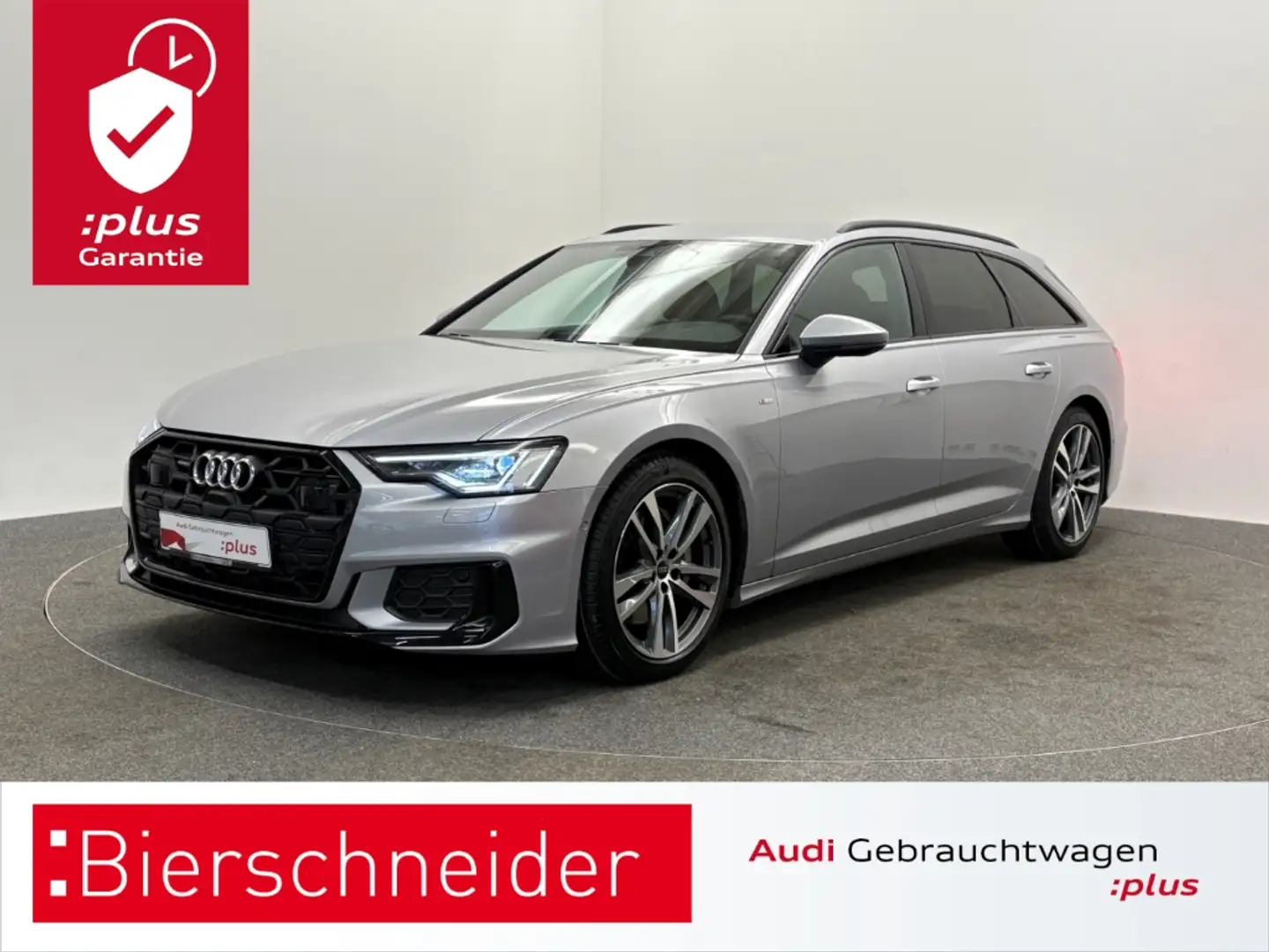 Audi A6 Avant 50 TDI qu. tiptronic S line MATRIX 19 ACC AH Silber - 1