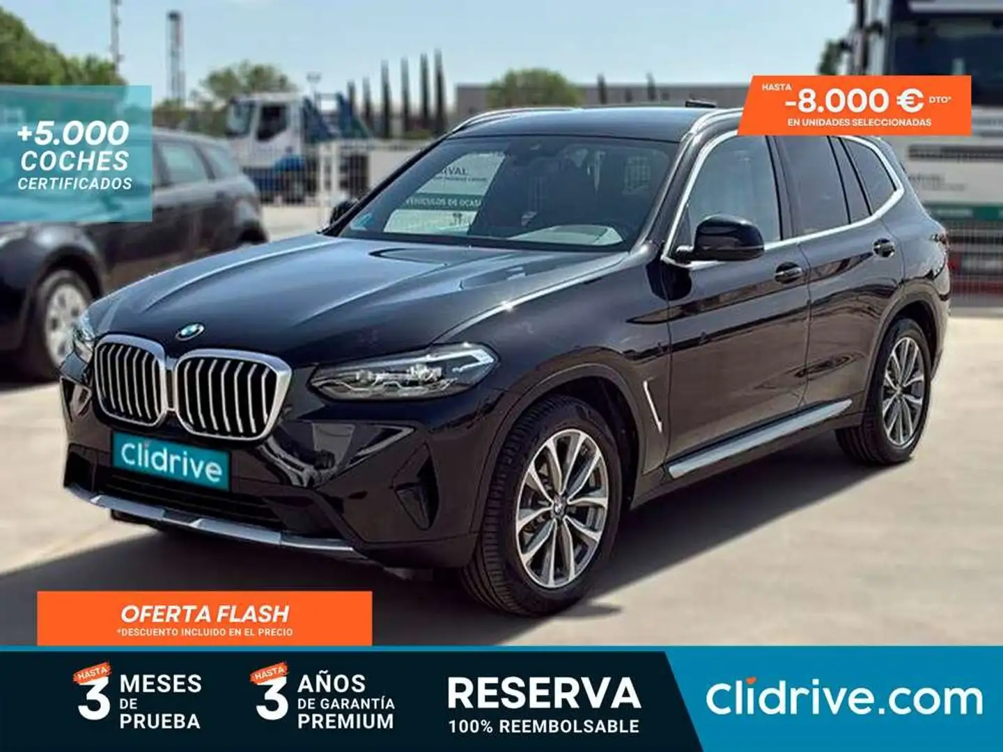 BMW X3 XDRIVE20D XLINE Negro - 1