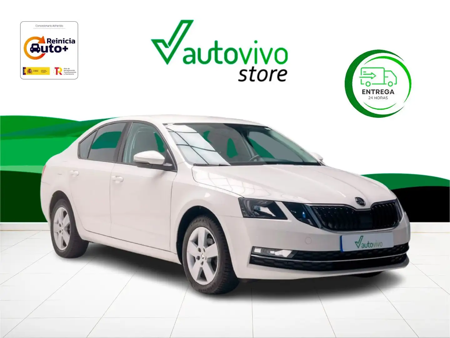Skoda Octavia 1.6TDI CR Ambition Blanco - 1