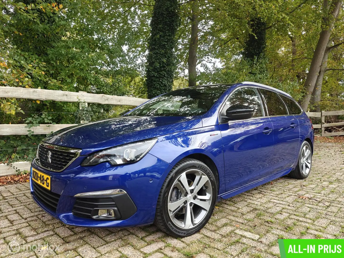 Peugeot 308 SW 1.2 131PK GT|Panoramadak|LED|Trekhaak|Rijklaar Blauw - 1