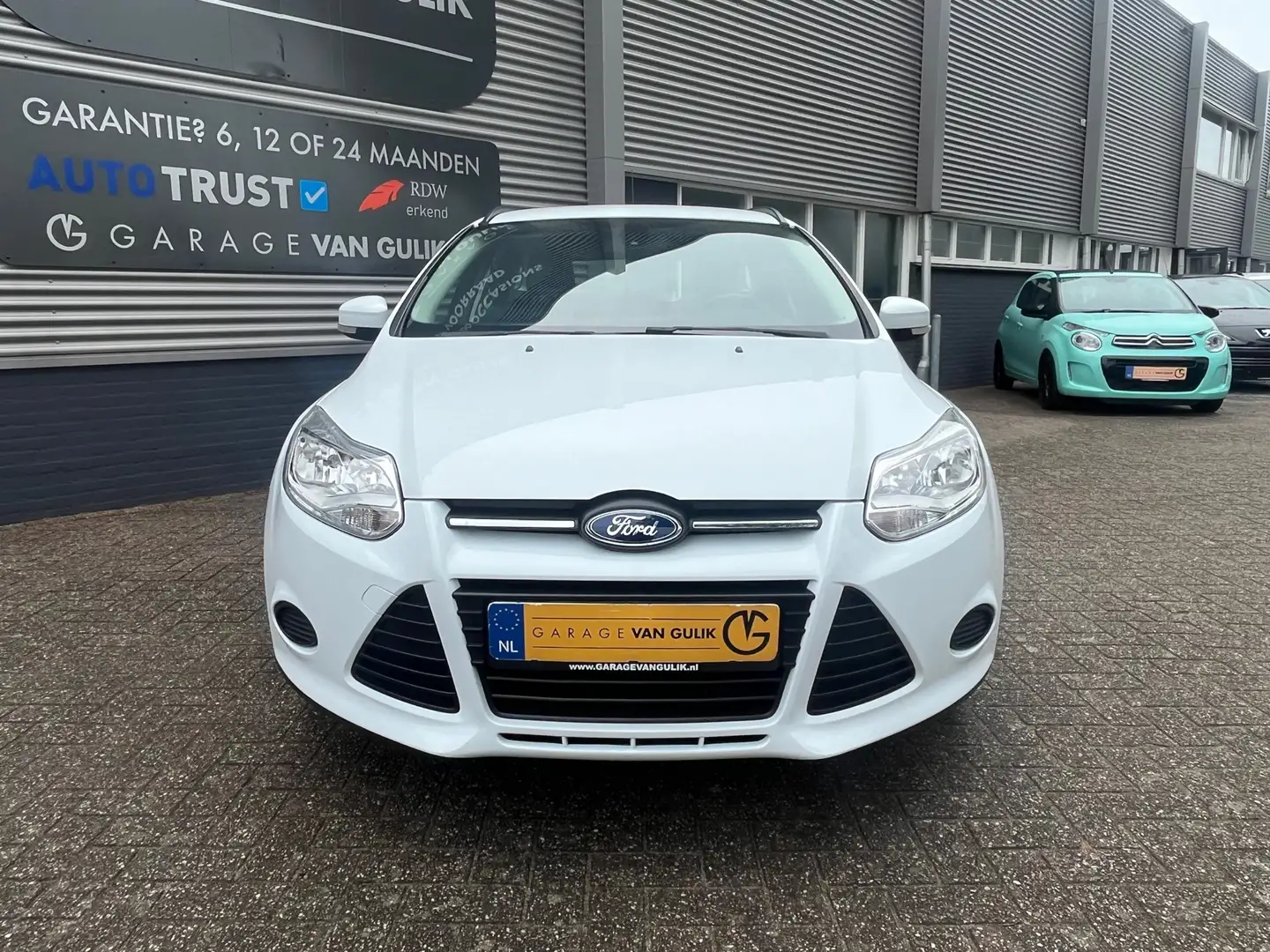 Ford Focus Wagon 1.0 EcoBoost Edition 101PK Navi,Airco,Cruise Bianco - 2