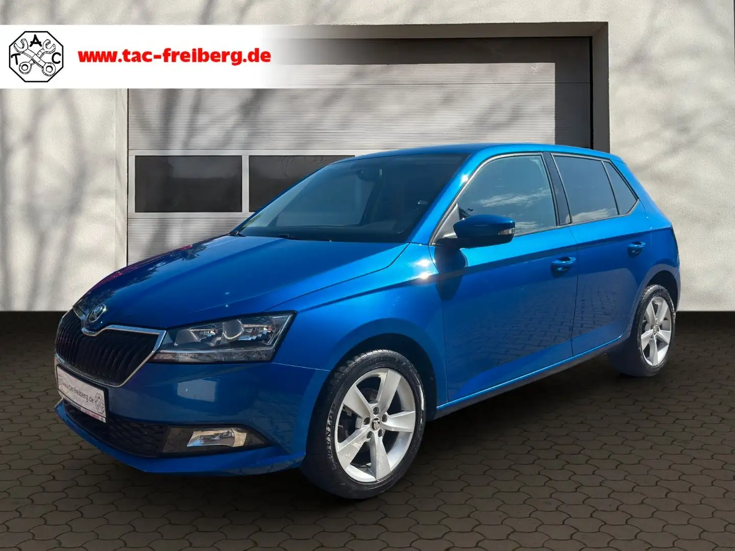 Skoda Fabia Cool Plus#Alu#SHZ#DAB#WKR Blauw - 1