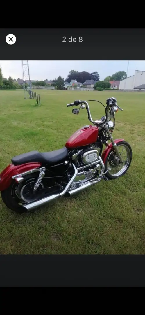 Harley-Davidson Sportster 1200 Červená - 1